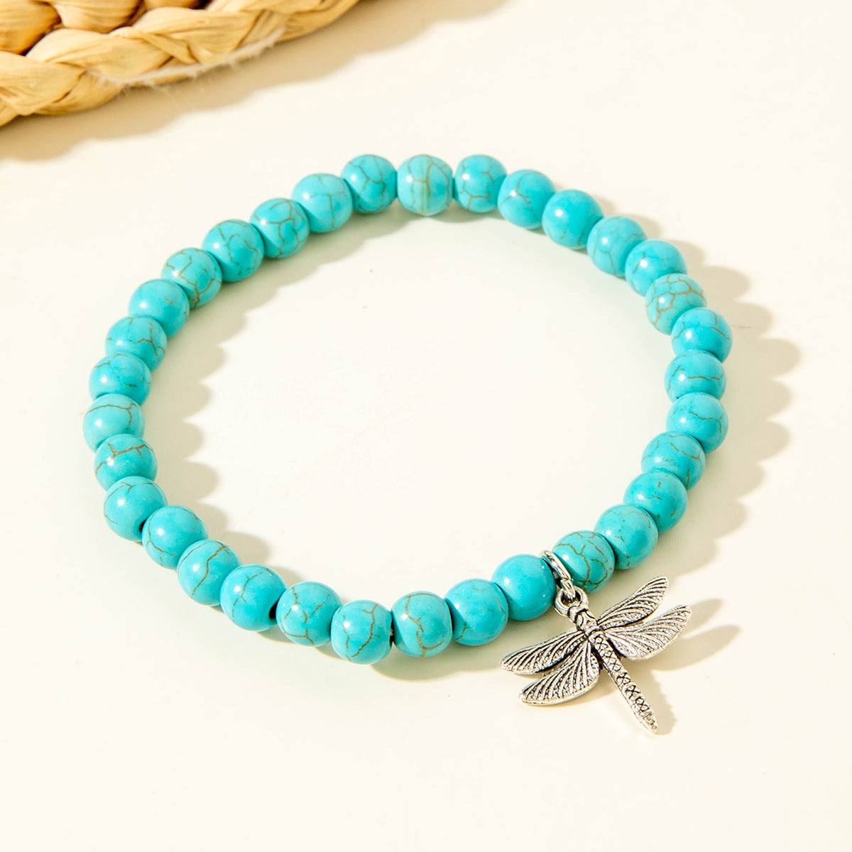 Wholesale Bohemian turquoise bracelet cross starfish turtle bracelet